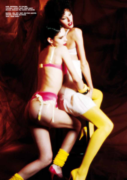 Ellen von Unwerth editorial, Twill magazine