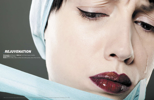 Jeff Manzetti beauty editorial Twill magazine